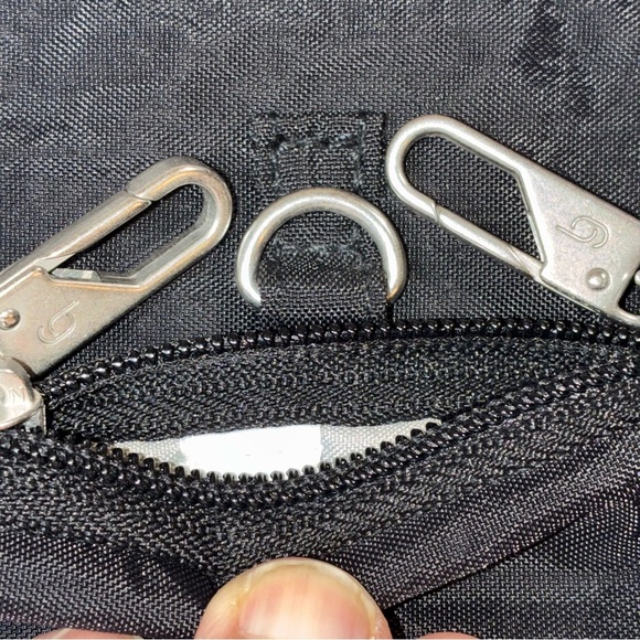 Baggallini Securtex Anti-theft Memento Crossbody Bag Black NWOT - Picture 5 of 8